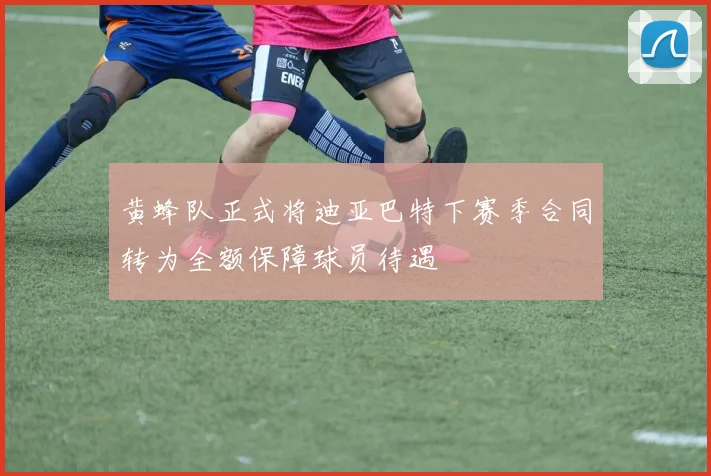 黄蜂队正式将迪亚巴特下赛季合同转为全额保障球员待遇