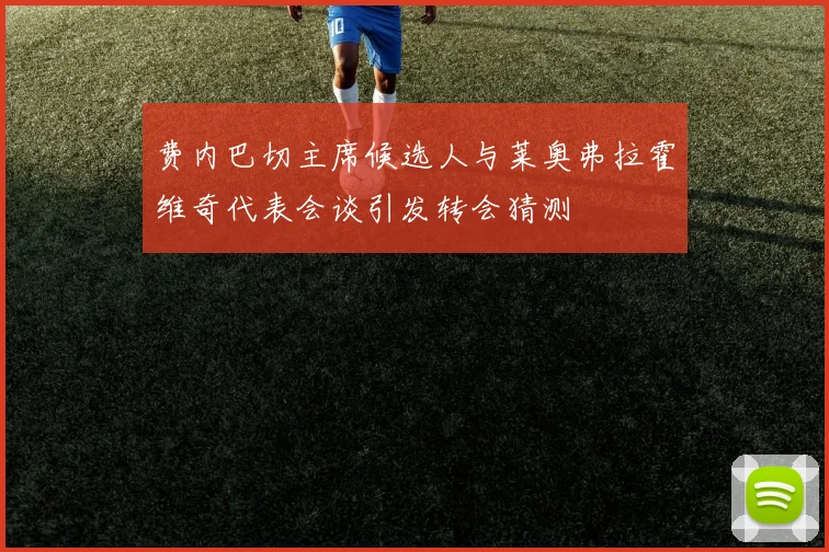 费内巴切主席候选人与莱奥弗拉霍维奇代表会谈引发转会猜测